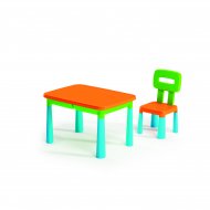 ADRIATIC Daudzkrāsains galds ar mantu glabātuvi + krēsls, 1127