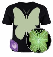 SPLAT PLANET tumsā spīdošs krekls Butterfly, 14-15 gadi, SPG0045