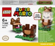 71385 LEGO® Super Mario Japānas jenotsuņa Mario spēju komplekts