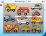 "RAVENSBURGER puzle ""Transportl?dzek?i"", 10 gab., 5232"