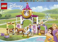 43195 LEGO® Disney Princess™ Skaistules un Salātlapiņas karaliskie staļļi