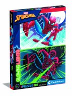 CLEMENTONI puzle Glowing Marvel Spiderman, 104gab., 27555