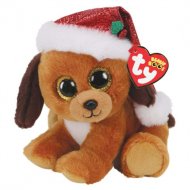 TY Beanie Boos suns ar cepuri Ziemassvētku HOWLIDAYS, TY36240