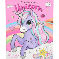 Ylvi Create your Unicorn krāsojamā grāmata, 10534