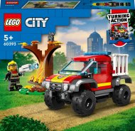 60393 LEGO® City Ugunsdzēsēju 4x4 glābšanas auto