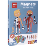APLI KIDS magnētiskā spēle MAN BODY, Apli18531