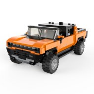 "RASTAR 1:30 saliekams automaš?nas modelis ""Hummer EV"", sortiments, oranžs/dzeltens, 454 da?as, 93700"