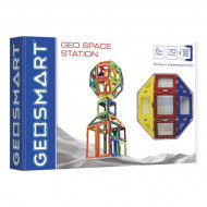 GEOSMART magnētisks konstruktors ar RC GeoSpace Station 70 pcs., GEO401