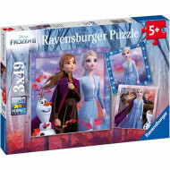 RAVENSBURGER puzle Frozen 2 The journey starts, 3x49pcs., 5011