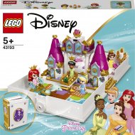 LEGO® 43193 I Disney Princess Arielas, Skaistules, Pelnrušķītes un Tiānas piedzīvojumu pasaku grāmata
