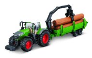 BBURAGO tractor with deluxe trailer, assort., 10cm, 18-31677/18-31678/18-31659