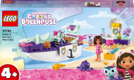 10786 LEGO® Gabby's Dollhouse Gabby un MerCat kuģis un spa