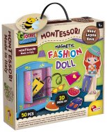 LISCIANI MONTESSORI BABY koka magnētiskā puzle Fashion Doll 50gab., 98361