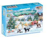 PLAYMOBIL COUNTRY Adventes kalendārs Christmas Sleigh Ride, 71345