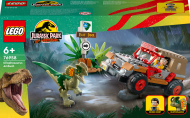 76958 LEGO® Jurassic World™ Dilofozaura slēpnis?