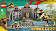 76961 LEGO® Jurassic World™ Apmeklētāju centrs: Tiranozaura un Plēsēja uzbrukums