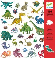 DJECO Uzlīmes Dinosaurs, (160 gab.), DJ08843
