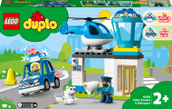 10959 LEGO® DUPLO® Town Policijas iecirknis un helikopters