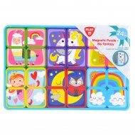 PLAYGO INFANT&TODDLER Magnētiska puzle- 3 dažādi, 90343