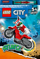 60332 LEGO® City Stunt Pārgalvīgā skorpiona triku motocikls