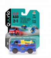 QUURIO FLIP AND GO 2-in-1 mašīna Tow Truck & Dump truck, EU463875-01