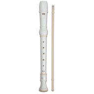 BONTEMPI soprāna flauta, balta, 31 3510