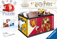 "RAVENSBURGER 3D puzles uzglab?šanas kaste ""Harijs Poters"", 11258"