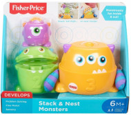 FISHER PRICE Stack & Nest Monsters, FNV36