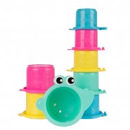 PLAYGRO ūdens rotaļlieta Croc Cups, 8gab, 018026907