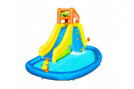 BESTWAY piepūšamais rotaļu laukums Mount Splashmore Mega WaterPark, 53345