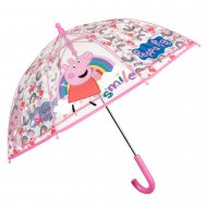 PERLETTI caurspīdīgs lietussargs Peppa Pig 42/8 , 75107