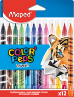 MAPED COLORPEPS Filca pildspalva Animals 12gab228454030000