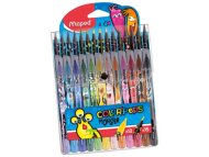 MAPED COLORPEPS Filca pildspalva Monster 12gab un krāsainie zīmuļi 15gab, 229847180000