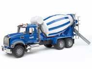 BRUDER 1:16 cementa maisītāja kravas automašīna MACK Granite, 02814
