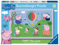 RAVENSBURGER puzle Peppa Pig Shaped, 24gab., 03026