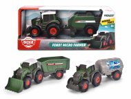 SIMBA DICKIE TOYS traktors ar piekabi Fendt Micro Farmer assort., 203732002