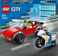 60392 LEGO® City Policijas motocikla pakaļdzīšanās automašīnai