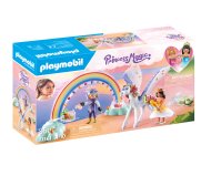PLAYMOBIL PRINCESS MAGIC Pegasus with Rainbow in the Clouds, 71361