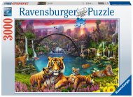 RAVENSBURGER puzle Tiger in paradies Lagune, 3000gab., 16719