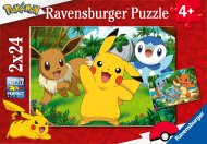 "RAVENSBURGER m?klas ""Pokemon: Pikachu and Friends"", 2x24 gab., 5668"