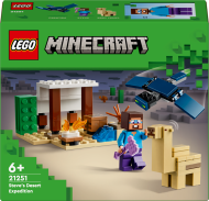 21251 LEGO®  Minecraft Steve Tuksneša Ekspedīcija