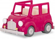 LI'L WOODZEEZ rozā automašīna ar čemodānu, WZ6547Z