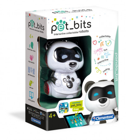 CLEMENTONI robots Pet Bits Panda Bit, 12098 12098