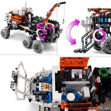 42180 LEGO® Technic Marsa izpētes komandas visurgājējs 
