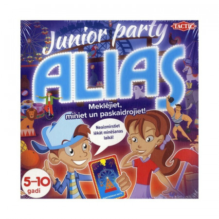TACTIC spēle Alias Party Junior LV, 45387 45387