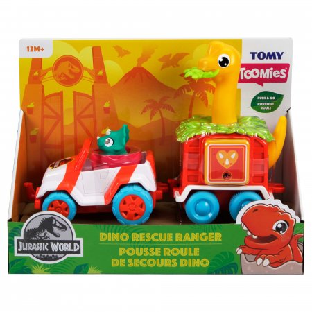 TOMYcar komplekts ar dinozauru Dino Rescue Ranger, E73253 E73253
