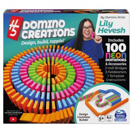SPINMASTER GAMES spēle Domino Creations Deluxe, 6062358 6062358