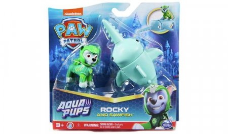 PAW PATROL figūra Aqua Hero Pups Rocky, 6066145 6066145