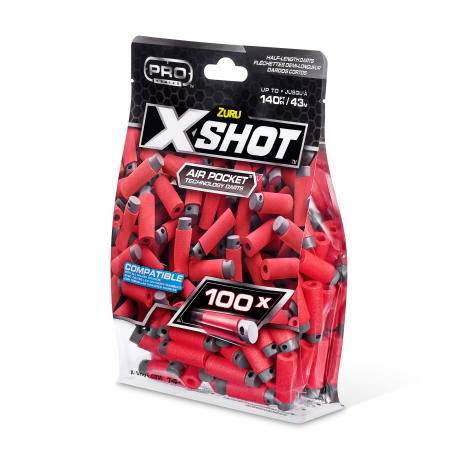 X-SHOT uzpilde "Skins Pro', 1. sērija, 100 gab., sortiments, 36601 