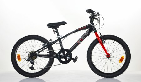 QURIO BIKE bērnu velosipēds ar pārnesumiem, izmērs 20”, sarkans-melns, 420 U 420 U